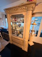 Mooie vitrine kast versace, Huis en Inrichting, 100 tot 150 cm, 200 cm of meer, Stijlvol, Ophalen of Verzenden