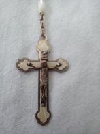 Vintage rozenkrans Italy wit glans, Ophalen of Verzenden