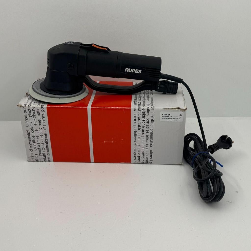 Rupes BR112AE Excentrische Schuurmachine | Nieuwstaat, Dordrecht@usedproducts.nl, Toulonselaan 72, Ophalen of Verzenden, Zo goed als nieuw