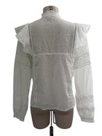 Berenice blouse S, Kleding | Dames, Wit, Ophalen of Verzenden, Zo goed als nieuw, Maat 36 (S)