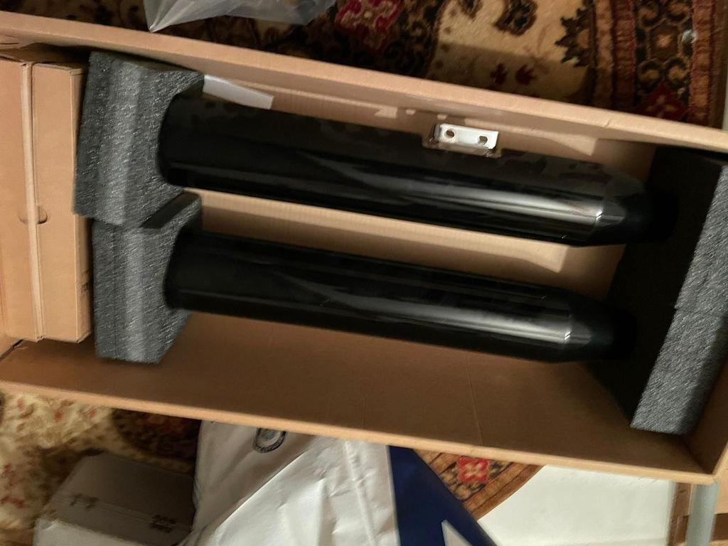 Harley davidson break out uitlaten nieuw, Ophalen of Verzenden