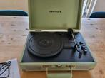 Crosley retro platenspeler mintgroen met handleiding, Ophalen of Verzenden, Gebruikt, Platenspeler, Overige merken