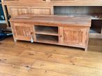 Tv meubel teak hout, Ophalen, Gebruikt, 25 tot 50 cm, Minder dan 100 cm