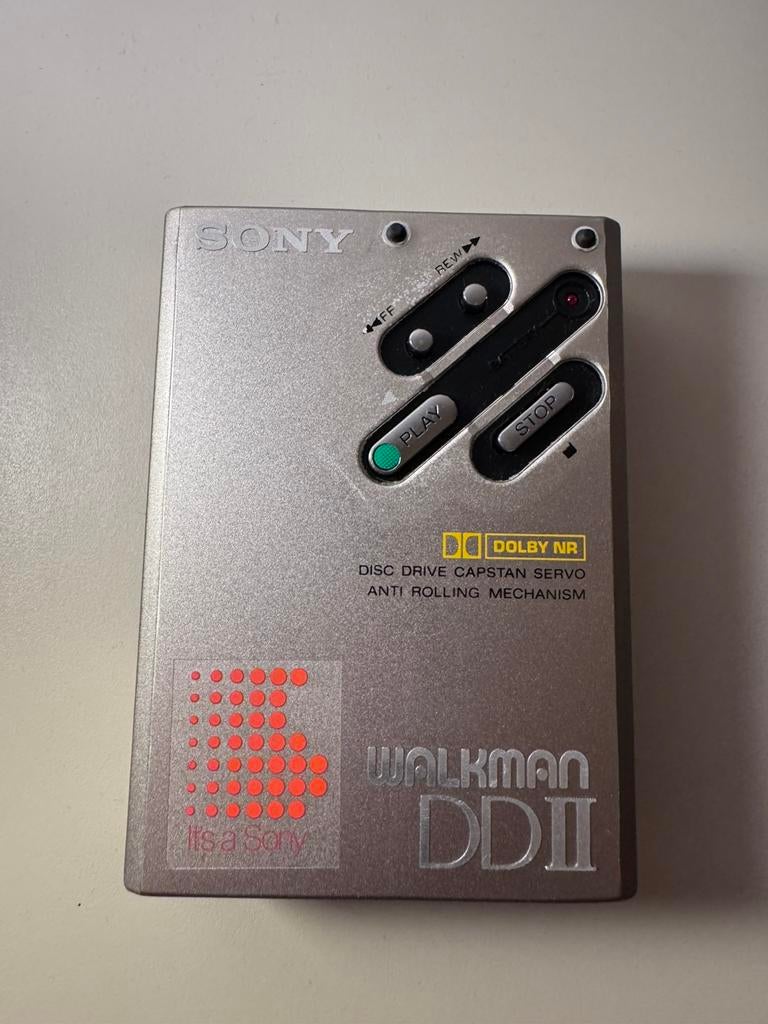 Sony WM-DDII Stereo Cassette Player, Audio, Tv en Foto, Walkmans, Discmans en Minidiscspelers, Ophalen of Verzenden, Walkman