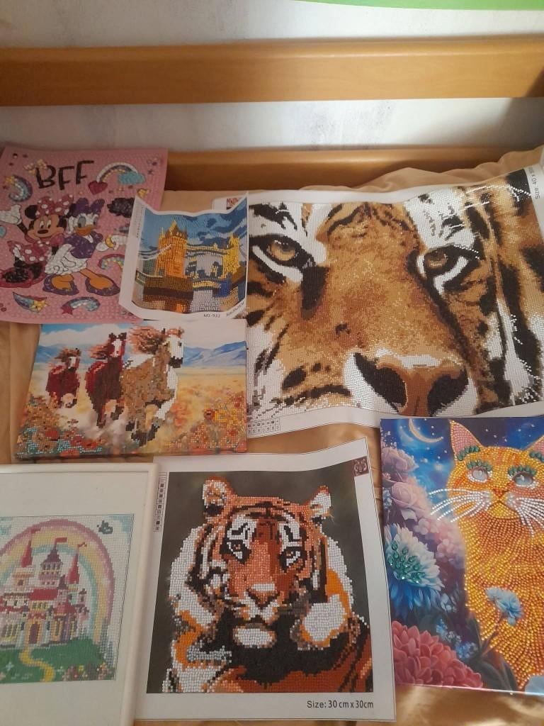 Diamond paintings gemaakt gratis ophalen, Ophalen, Knutselwerk