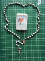 Rozenkrans van pitten in  doosje - Paus J. P 11, Ophalen of Verzenden, Zo goed als nieuw, Overige typen, Christendom | Katholiek