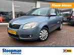 Skoda FABIA 1.4 16V Combi Ambiente Airco Cruise CV, Voorwielaandrijving, 4 cilinders, Blauw, Origineel Nederlands