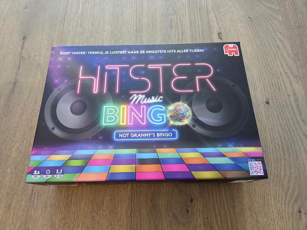 Hitster Music Bingo (Jumbo) - nieuw en ongeopend, Vijf spelers of meer, Ophalen of Verzenden, Nieuw, Jumbo