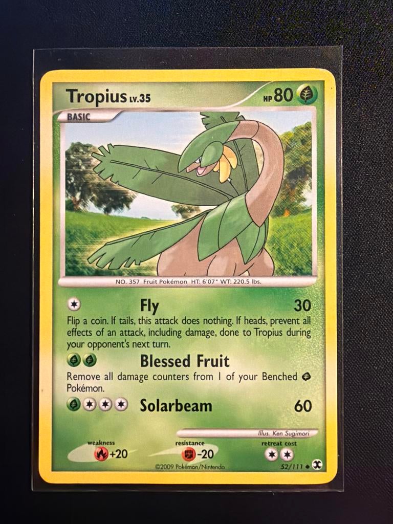 Tropius (52/111), Ophalen of Verzenden, Gebruikt, Losse kaart