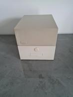 vintage metalen fichebak,steekkaartenbak, Ophalen of Verzenden, Huis en Inrichting