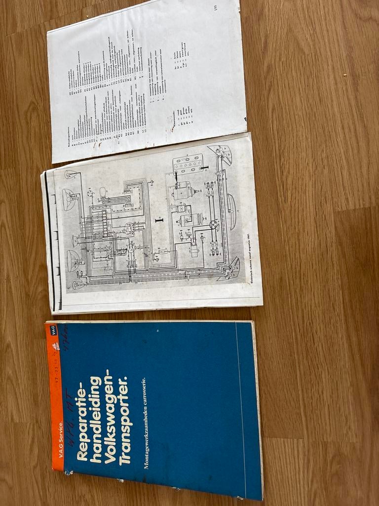 Reparatie handleiding Volkswagen Transporter, Ophalen, Gelezen, Volkswagen