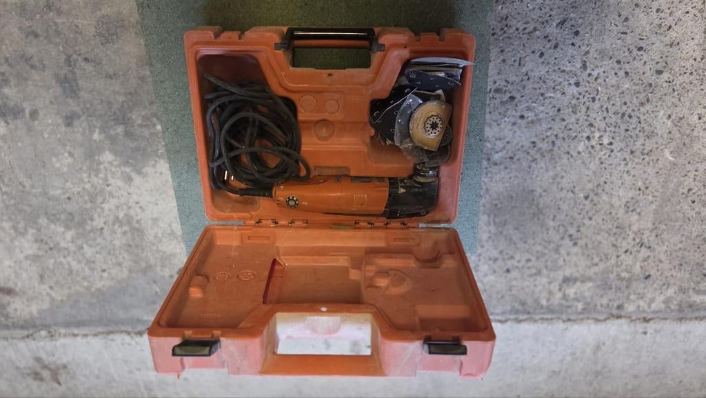 Fein Multimaster FMM 250 Q Top in koffer, Ophalen of Verzenden, Gebruikt, Minder dan 700 watt, Overige typen