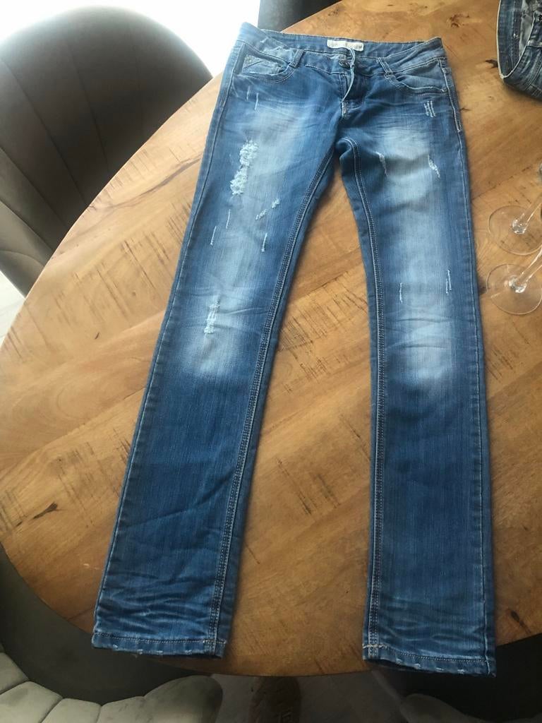 Monday Denim Jeans - Blauw - Gedragen, Ophalen of Verzenden, Gedragen, Blauw, Overige jeansmaten