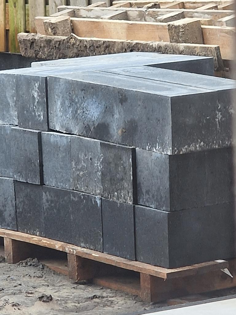 Stapelblokken antraciet 15x15x60, Tuin en Terras, Ophalen, Blok, Nieuw, Minder dan 25 cm