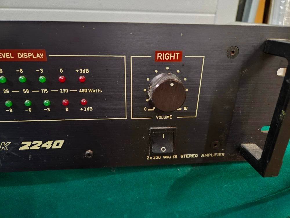 versterker power APK2240 amplifier, Ophalen of Verzenden, 'T Olde Gre-j, Info@toldegrej.nl, Endepoelstraat 20f Didam