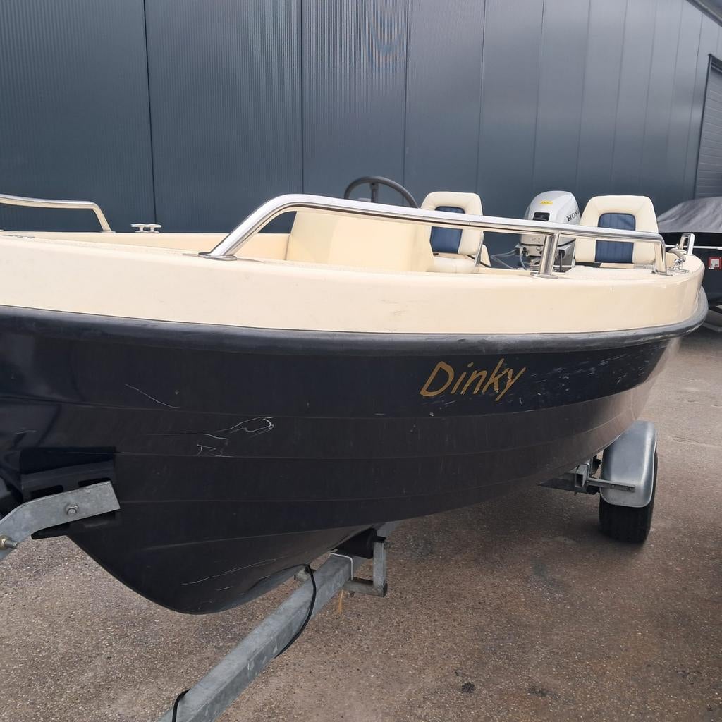 Console boot, Watersport en Boten, 10 tot 30 pk, Ophalen of Verzenden, 3 tot 6 meter, Buitenboordmotor