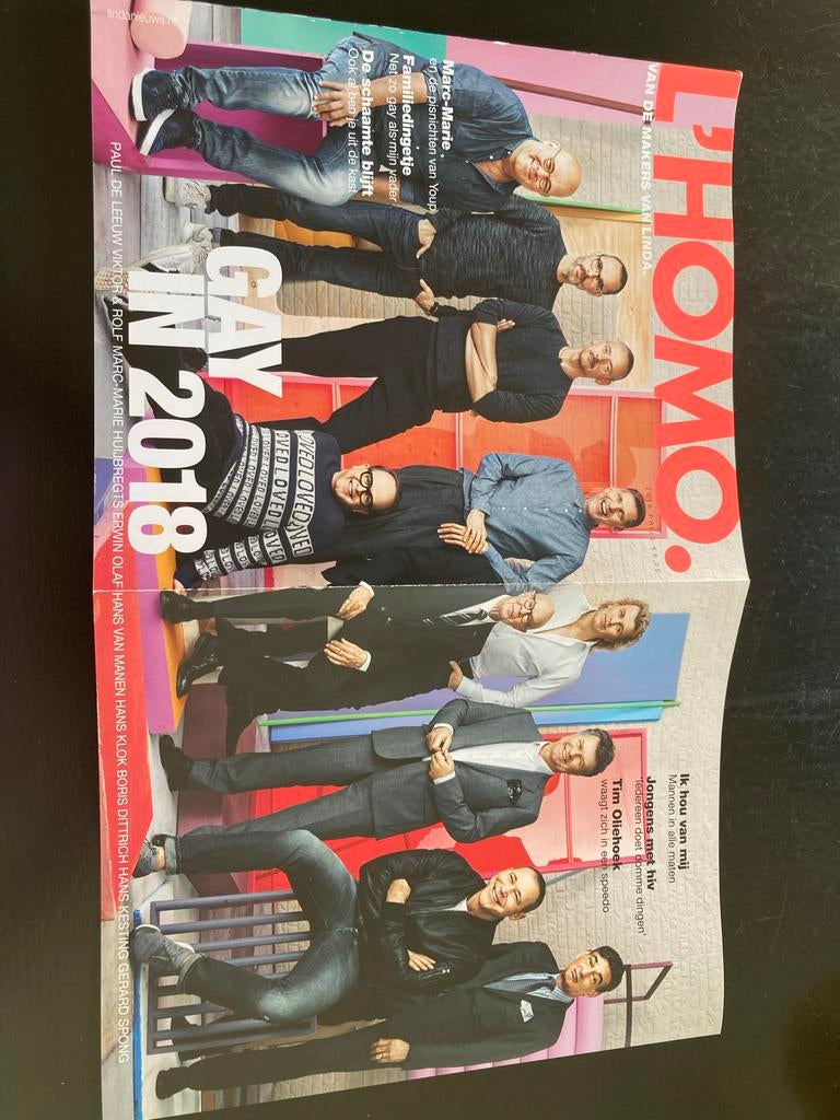 L'HOMO. Magazine - 2018 -, Ophalen of Verzenden, Gelezen, Overige typen