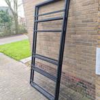 Zwart houten rek / plantenrek / opbergrek, Huis en Inrichting, Ophalen, Gebruikt