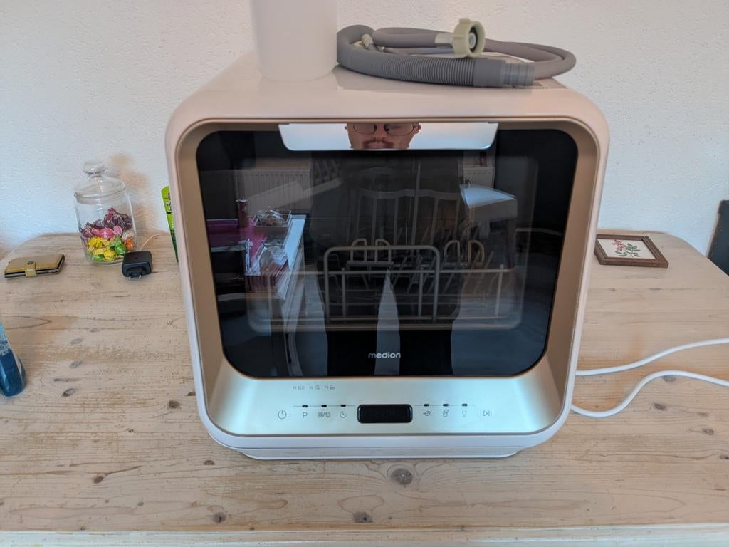 MEDION DWT20 (MD 37763), Witgoed en Apparatuur, Vaatwasmachines, Zo goed als nieuw, Vrijstaand, Minder dan 85 cm, Minder dan 45 cm