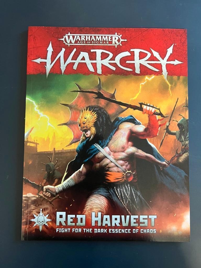 Warhammer - Warcry - Books - Red Harvest, Hobby en Vrije tijd, Wargaming, Ophalen of Verzenden, Nieuw, Warhammer, Boek of Catalogus