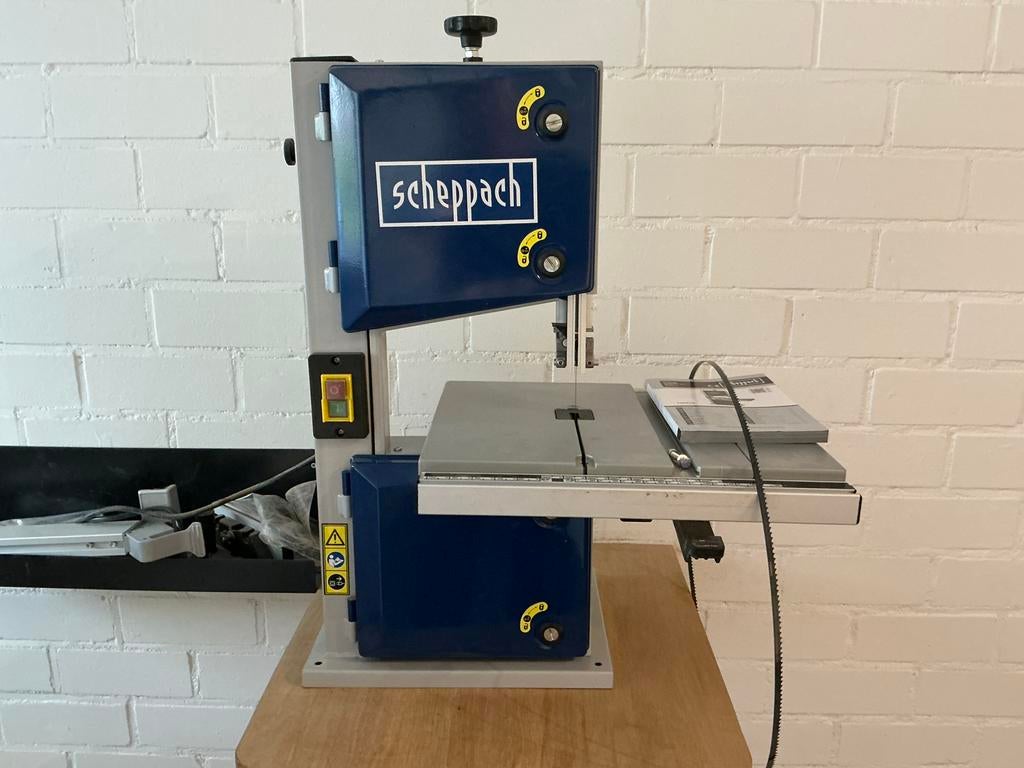 Scheppach lintzaag HBS30, Ophalen, 70 mm of meer, Zo goed als nieuw, Lintzaag