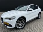 Alfa romeo STELVIO 2.0 T AWD F.E.280PK PANORAMA/TREKHAAK/LEE, Auto's, Automaat, Euro 6, 4 cilinders, Wit