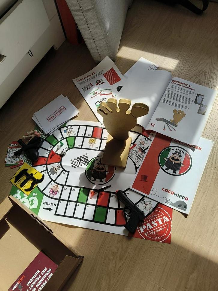 KinderFeest pakket Don Pardon, teenschiet voet en pistooltje, Boeken, Tijdschriften en Kranten, Ophalen