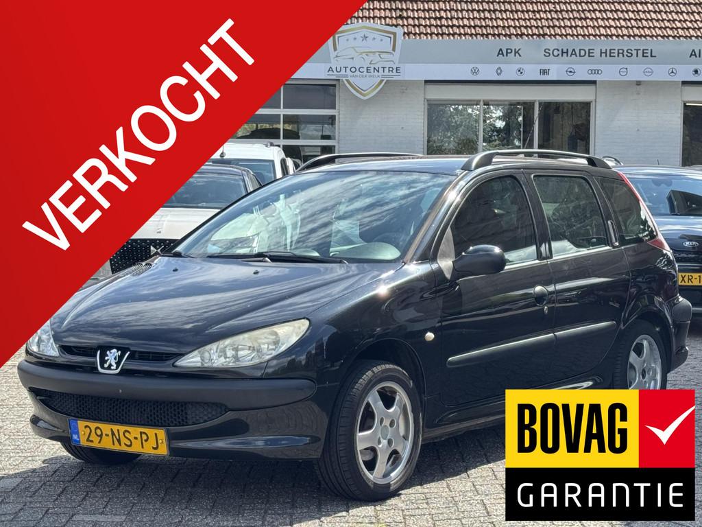 Peugeot 206 SW 1.4 Pop' Art NIEUWE APK!, Auto's, Voorwielaandrijving, 12 maanden, Stof, 4 cilinders