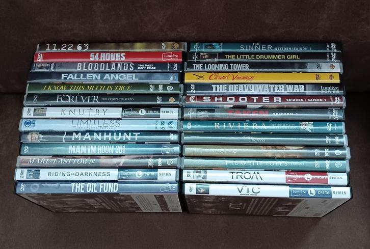 22x ENKELE SERIE (1 seizoen per serie dus) - DEEL 3, Cd's en Dvd's, Dvd's | Tv en Series, Zo goed als nieuw, Alle leeftijden, Ophalen of Verzenden