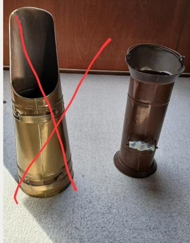 Kolenkit / paraplubak, Ophalen, Koper