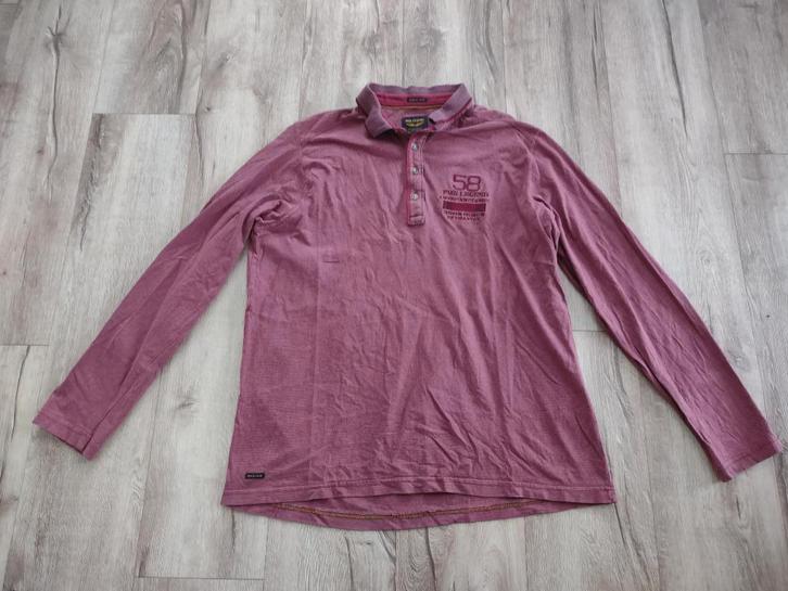 Prachtige bordeaux rode trui met kraag van PME Legend, XXL., Kleding | Dames, Truien en Vesten, Zo goed als nieuw, Maat 46/48 (XL) of groter