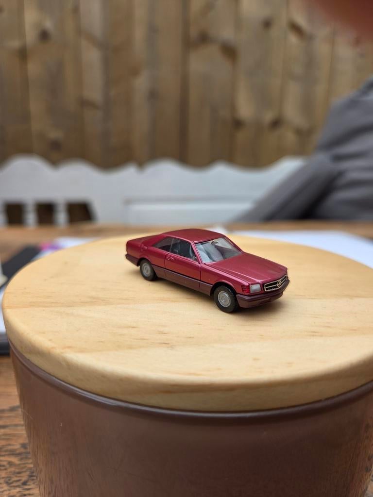 Herpa Mercedes 560 sec coupe 1/87, Ophalen, Auto, Herpa