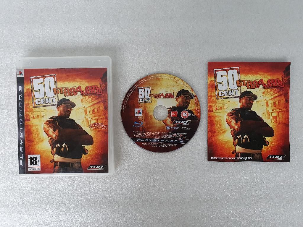 PS3: 50 Cent - Blood on the Sand, Spelcomputers en Games, Avontuur en Actie, Gebruikt, Vanaf 18 jaar, 1 speler