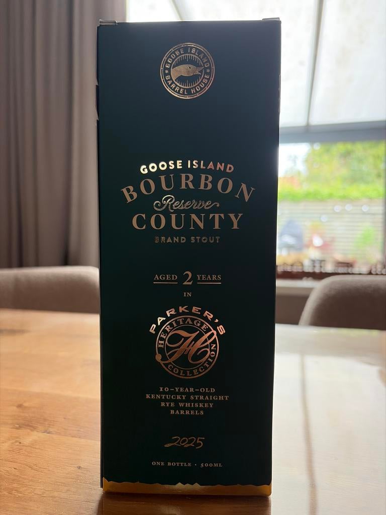 Goose Island Bourbon County Reserve Brand Stout 2025, Ophalen of Verzenden, Nieuw, Overige typen