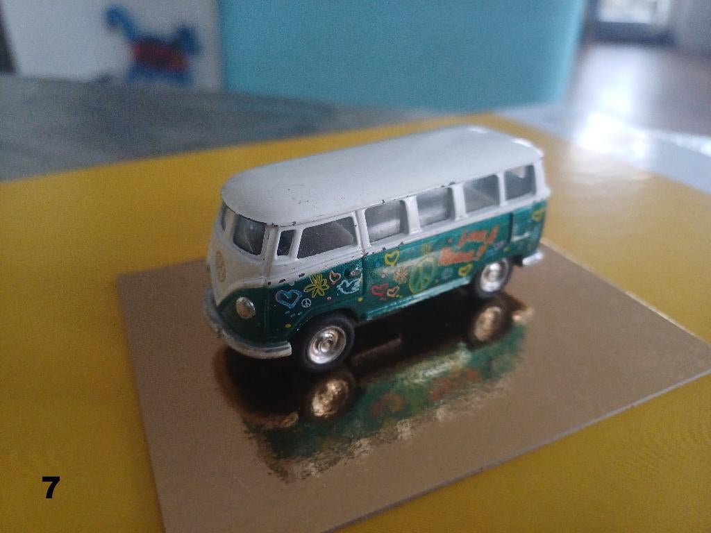 VW BUS modelautos te koop, Hobby en Vrije tijd, Modelauto's | Overige schalen, Gebruikt, Auto, Ophalen of Verzenden
