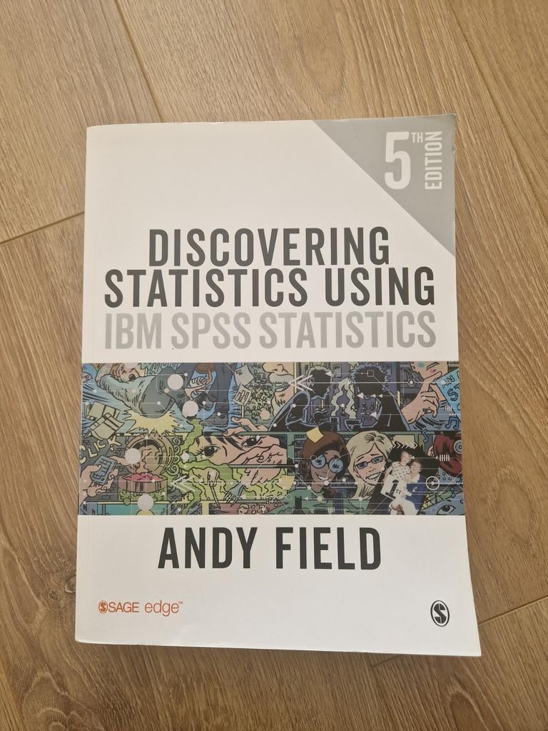 Studieboek Statistiek SPSS - Discovering Statistics, Ophalen of Verzenden, Zo goed als nieuw, Andy Field