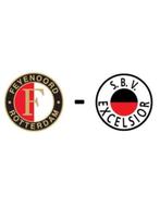 Feyenoord Excelsior 4 kaartjes, Losse kaart, Twee personen, Maart