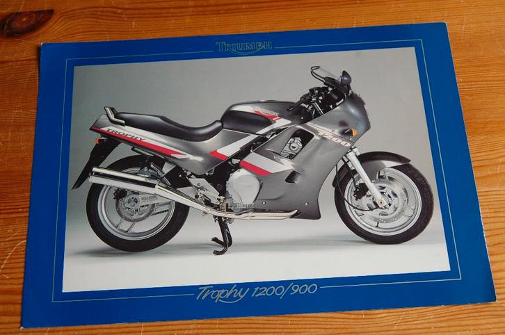 Triumph Trophy 1200/900 1990, Motoren, Handleidingen en Instructieboekjes, Triumph, Ophalen of Verzenden