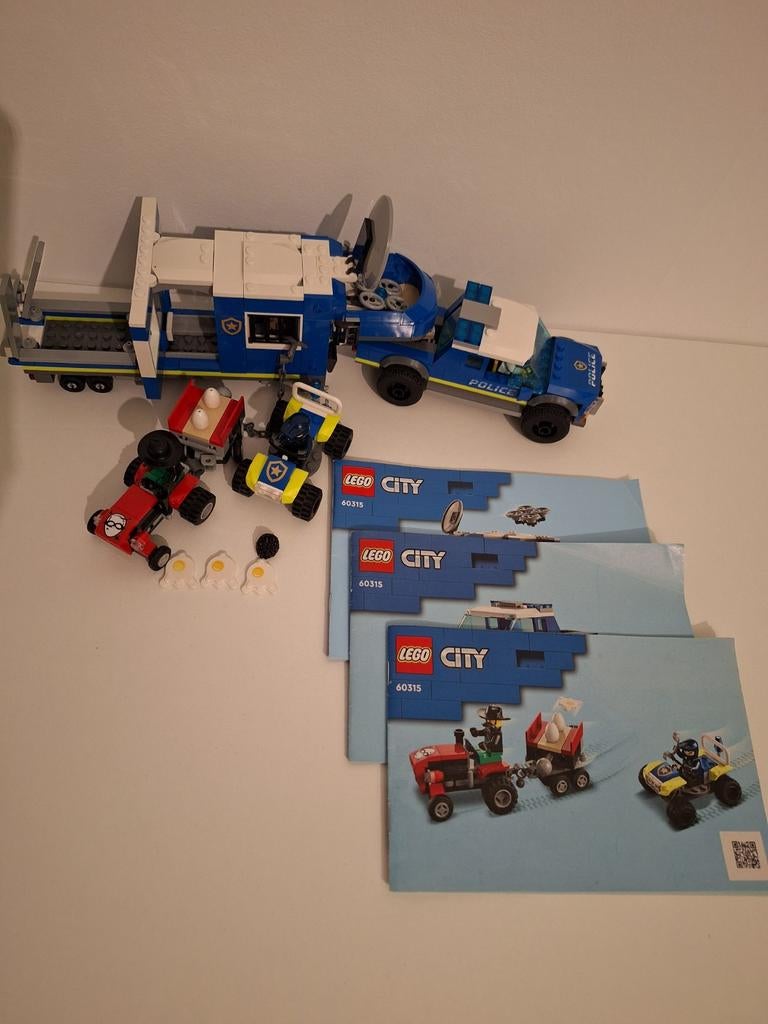 Lego city 60315 compleet met boekjes, City, Lego, Ophalen of Verzenden, Complete set