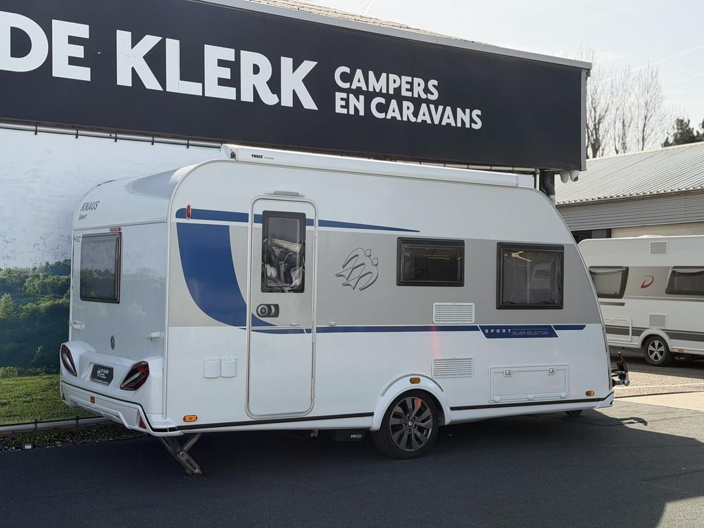 Knaus SPORT 420 QD Silver Selection (bj 2020), Kachel, Bedrijf, Info@deklerkcaravans.nl, 6 tot 7 meter