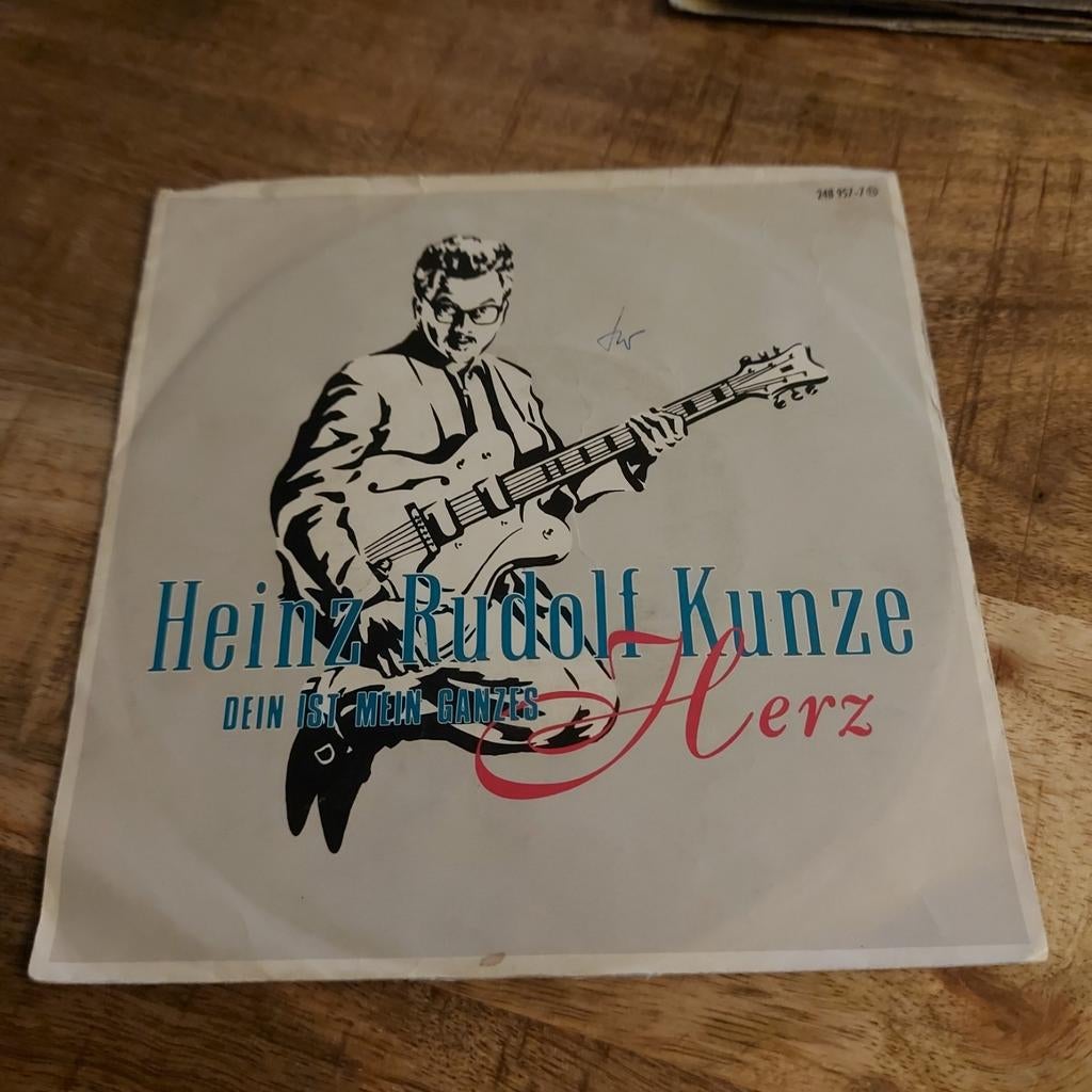 Heinz rudolf kunze  / dein ist mein ganzes herz, Ophalen of Verzenden, Pop