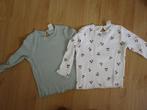 H&M - twee shirts maat 86, Kinderen en Baby's, Babykleding | Maat 86, Meisje, H&M, Ophalen of Verzenden, Zo goed als nieuw