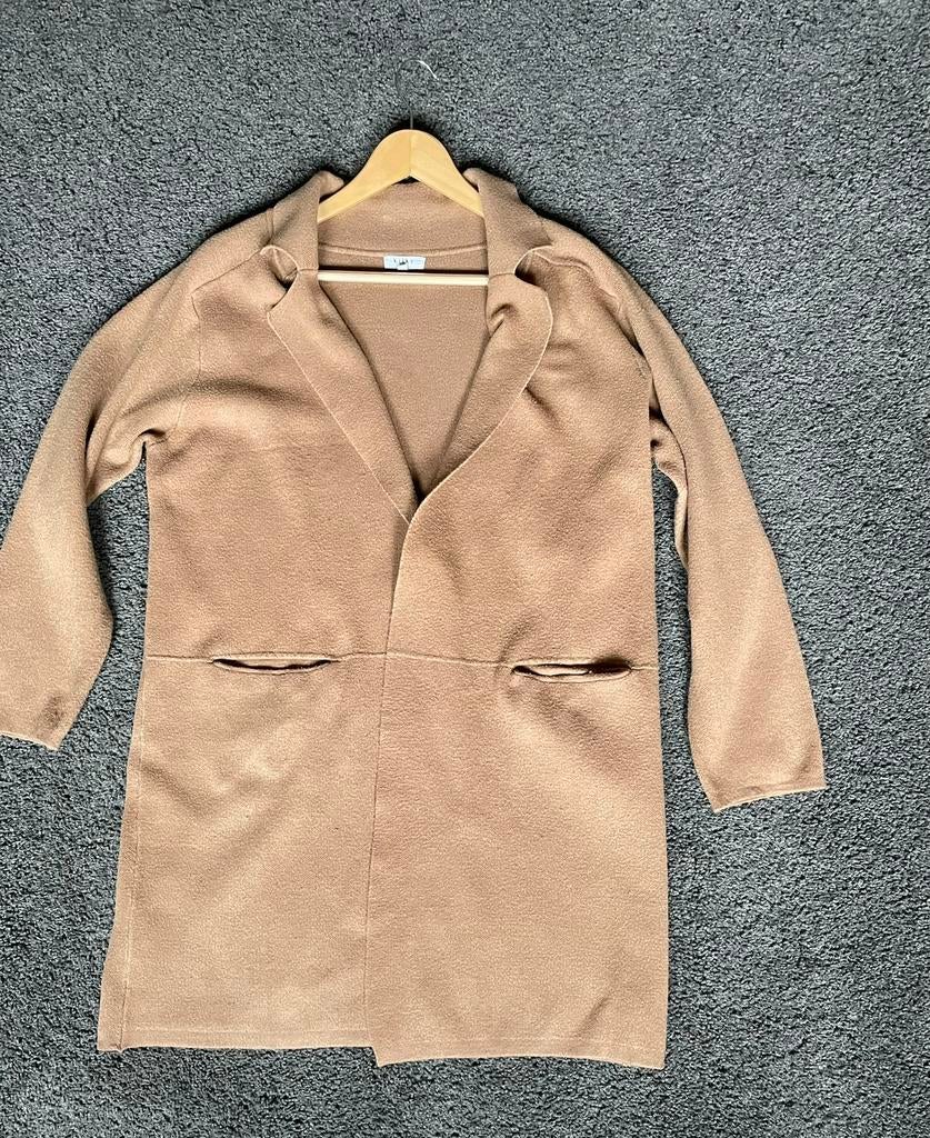 Kilky Paris camel kleur vest maat S/M, Ophalen of Verzenden, Zo goed als nieuw, Maat 38/40 (M), Bruin