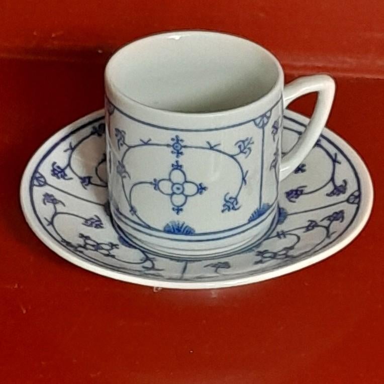 Blau saks, Jäger, verschillende kop-en-schotels, Gebruikt, Ophalen of Verzenden, Overige stijlen, Kop(pen) en/of Schotel(s)