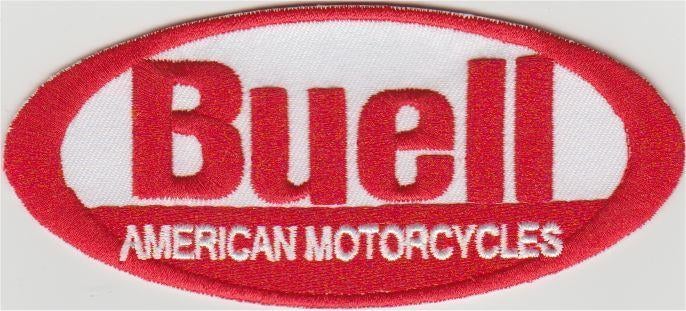 Buell stoffen opstrijk patch embleem #3, Ophalen of Verzenden, Nieuw