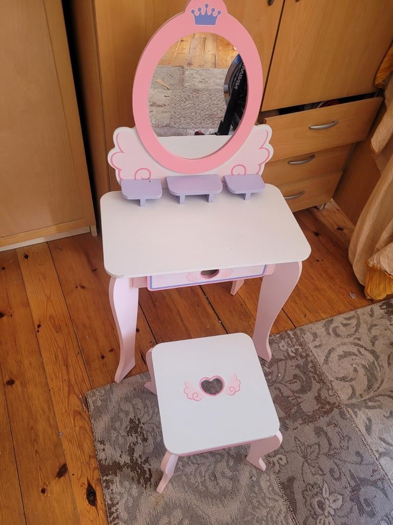 Kaptafel kind, hout, Ophalen, Gebruikt, Tafel(s) en Stoel(en)