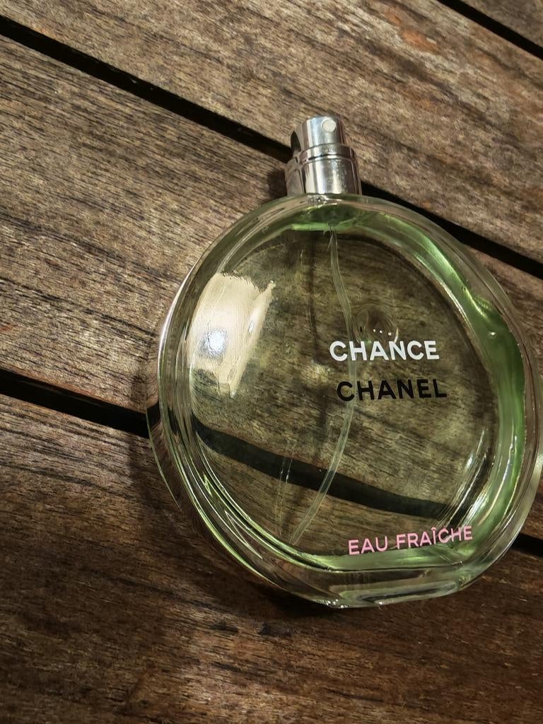 Chanel Chance Eau Fraîche 100ml (75% vol.) zonder dop, Sieraden, Tassen en Uiterlijk, Uiterlijk | Parfum, Ophalen of Verzenden