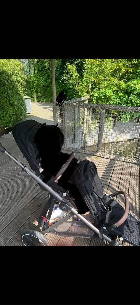 Cybex Gazelle S Duo kinderwagen met 2 zitjes en reiswieg, Kinderen en Baby's, Kinderwagens en Combinaties, Gebruikt, Duowagen