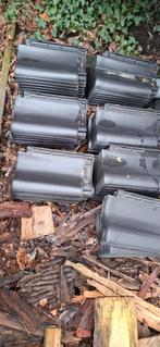 50 Nieuwe Monier Hollander V dakpannen mat zwart, Doe-het-zelf en Verbouw, Dakpannen en Dakbedekking, Ophalen, Steen of Klei, Zwart