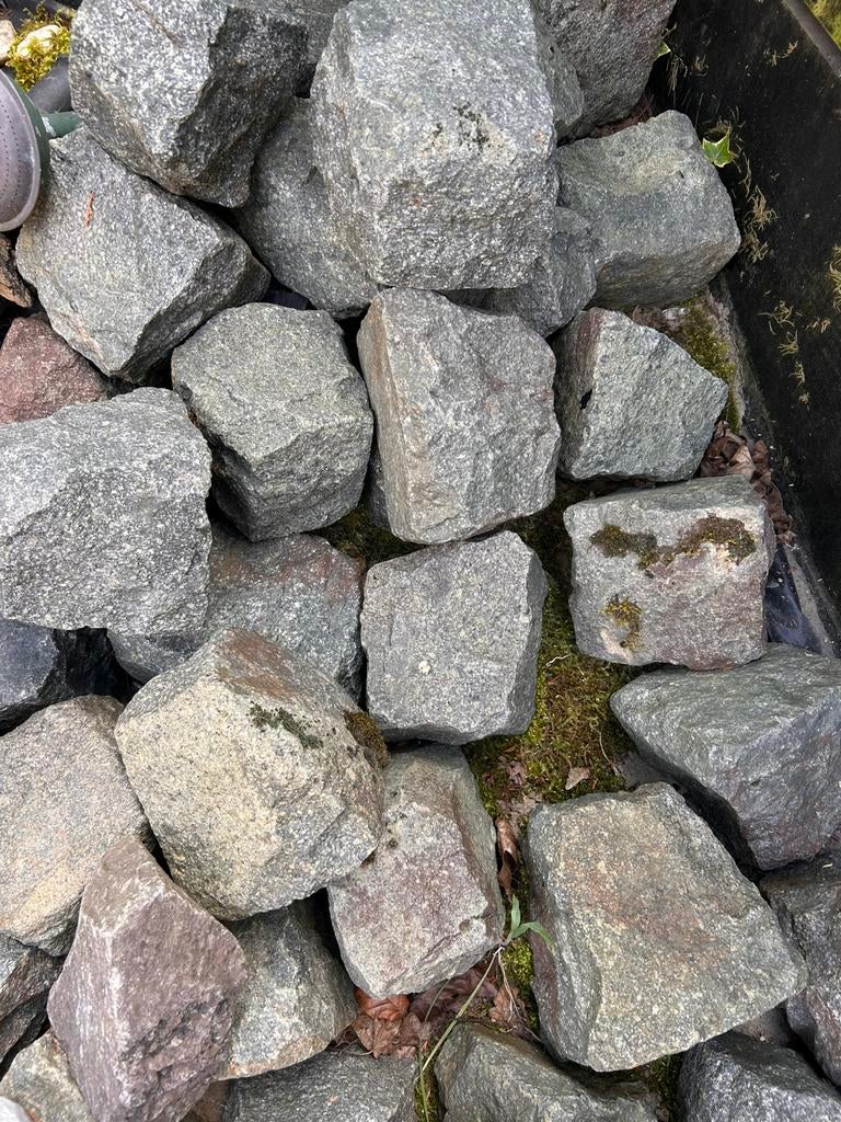 Grote keien gratis, Ophalen, Gebruikt